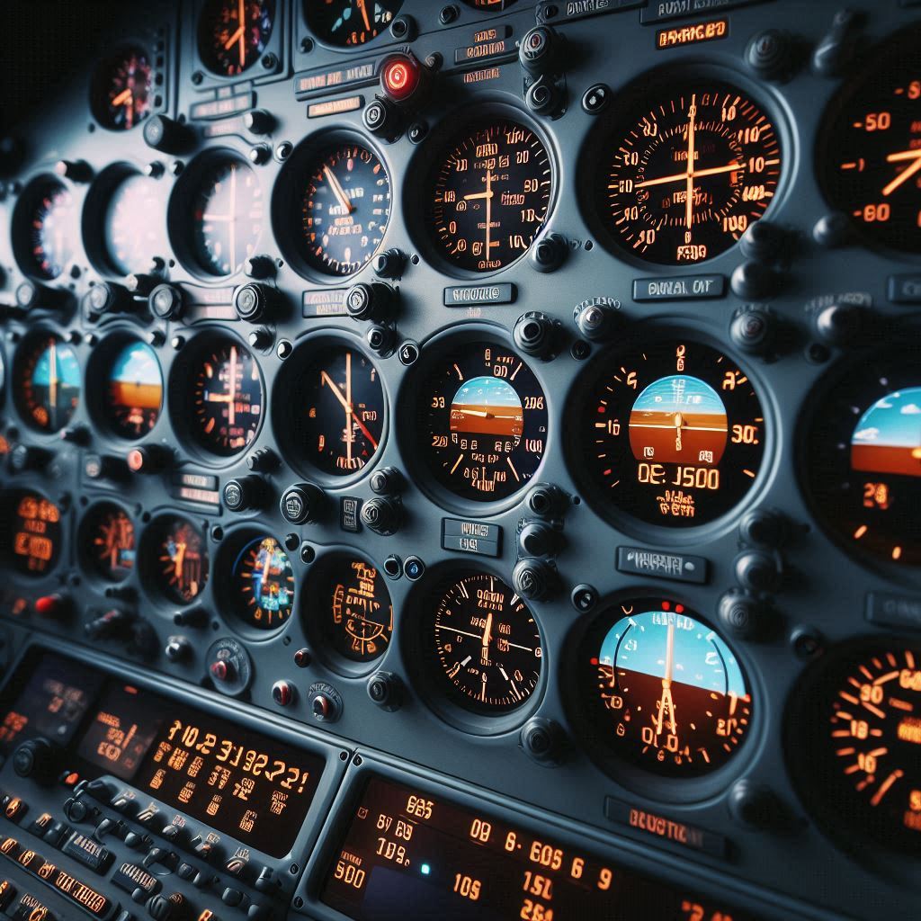 نشانگرهای پرواز (Flight Instruments) 